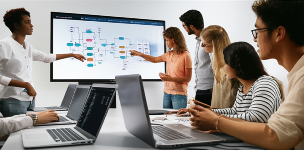 Students using AI for study